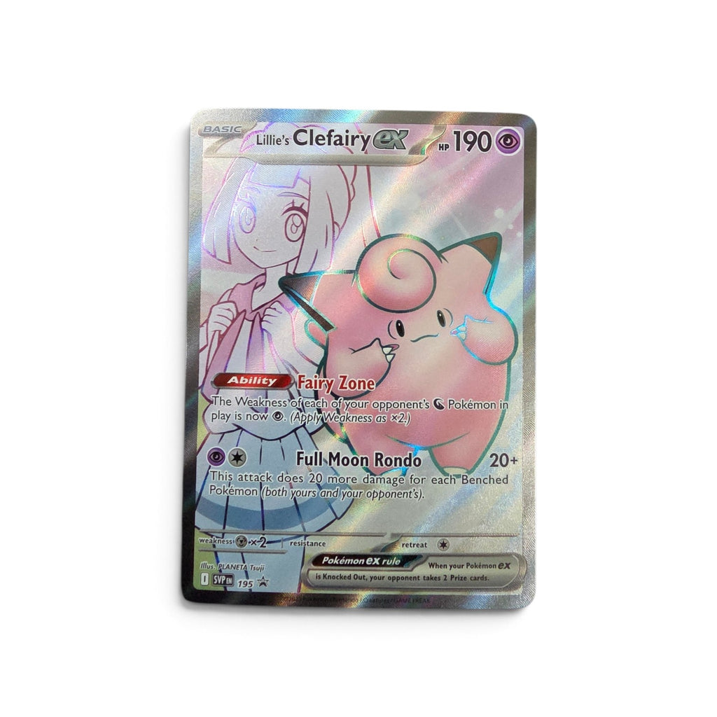 Lillie's Clefairy ex - SVP EN 195 Holo - Black Star Promo - Pokémon TCG