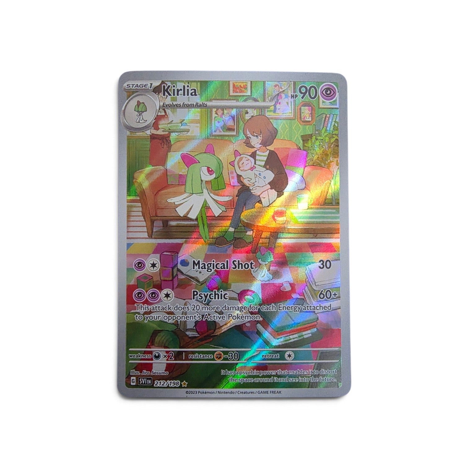 Kirlia - 212/198 - Illustration Rare - 2023 Scarlet & Violet Base Set