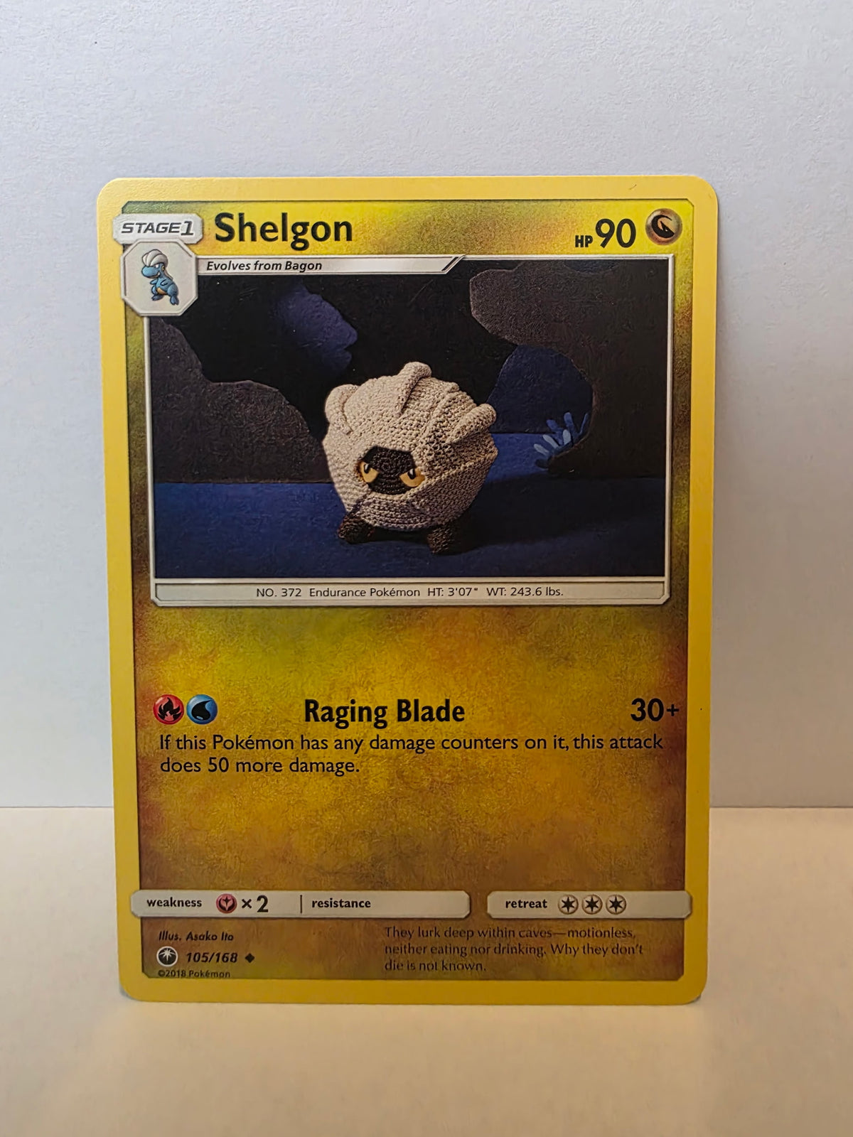 Shelgon 105/168 – Pokémon TCG Celestial Storm (2018) – Uncommon – NM/LP [029-31]